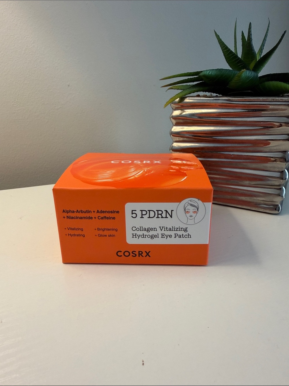 COSRX 5 PDRN Collagen Vitalizing Hydrogel Eye Patch - Brightening New, Unopened